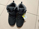 迪卡侬男士冬季保暖防水中帮徒步鞋 黑色 39 实拍图