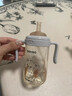 小土豆（potato）儿童水杯PPSU带吸管重力球大宝宝开学饮水杯 300ml 奶白色 实拍图
