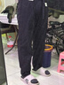 优衣库男装女装保暖休闲长裤/休闲裤裤子常规款25秋冬新款479375 09 黑色 L /175/88A 晒单实拍图