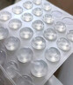 墨斗鱼防撞贴硅胶家具柜门防撞垫门把手防撞颗粒冰箱透明防撞神器50粒 实拍图