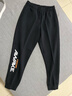 361°童装 儿童裤子春男童中大童运动百搭针织长裤 经典黑 150 实拍图