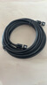 绿联六类屏蔽网线 CAT6类千兆网络连接线 工程家用电脑宽带8芯双绞抗干扰成品跳线 黑5米55174 实拍图