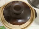 厨诺老式土砂锅炖锅家用陶瓷煲汤瓦煲商用煲仔饭牛杂煲燃气灶专用1.3L 实拍图