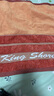 金号（KING SHORE）纯棉提缎绣花枕巾2条装  情侣枕巾一对装 全棉加厚款枕头巾 2025款棕色2条 实拍图