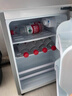 奥克斯（AUX）家用双门迷你小型冰箱 冷藏冷冻保鲜小冰箱 宿舍租房节能电冰箱 【国家补贴】BCD-35K118 普通款 银色 实拍图