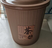 梦庭 茶渣桶 滤茶桶 废水桶垃圾桶大号茶水桶茶盘排水桶 A58190 实拍图