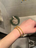 周六福黄金手镯女满天星生日礼物计价AA102805 约17.56g  实拍图