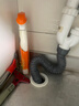 巨奇严选 下水道疏通器管道疏通器电动厨房厕所马桶疏通加长3.5米弹簧 实拍图