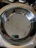 JXIEUM德国特厚食品级不锈钢圆盘加厚家用菜盘蒸鱼凉皮肠粉专用圆形蒸盘 JXieum抗菌加厚不锈钢圆盘 2个 20cm 实拍图