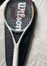 Wilson威尔胜TOUR ONE复古拍减震轻量大拍面全碳素一体网球拍WR106510U2 实拍图