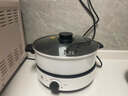 美的（Midea） 电火锅电炒锅电煮锅家用多用途锅火锅专用锅多功能锅电热锅火锅分体式可拆洗不粘锅 4L 【1300W大功率】26easy501 实拍图