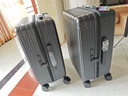 爱华仕行李箱20英寸男小型拉杆箱女万向轮登机箱旅行密码箱6669骑士黑 实拍图