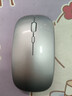 SUOYING【TOP榜第一名】无线鼠标蓝牙静音可充电办公无限声笔记本电脑平板游戏适用小米华为荣耀联想苹果 旗舰【人体工学丨可充电丨静音按键丨蓝牙三模】银色 适用华为苹果小米惠普华硕联想荣耀macbo 实拍图