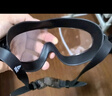 匹克成人游泳镜男女高清防雾防水大框一体专业潜水游泳眼镜透明黑色 实拍图