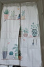 迪茵门帘布艺隔断帘帘子卧室卫生间免打孔布帘 分片清新绿植85*120cm 实拍图