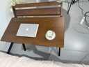 冬木实木折叠书桌学生学习写字桌小户型卧室床边电脑桌简易办公小桌子 【全实木】折叠书桌-胡桃色80cm【免安装】 实拍图
