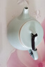 祥业song杯子汝窑泡茶壶陶瓷大号功夫茶具西施壶汝瓷单壶提梁壶泡茶器 汝窑锔钉大石瓢壶单壶 260ml 实拍图