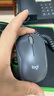 罗技（Logitech）M185鼠标 无线鼠标 办公鼠标 对称鼠标 黑色红边 带无线2.4G接收器 实拍图