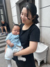 舒贝怡儿童马甲纯棉两面穿婴儿衣服坎肩男女背心马夹春秋外穿上衣萌狗80 实拍图