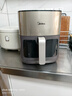 美的（Midea）空气炸锅炎烤上下双热源  蒸烤一体家用实用大容量6.5L 可视大视窗智能电子触控金属内腔 KZC6502 实拍图