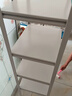 七序货架置物架仓储家用仓库多层展示架中型角钢货架地下室储物架 四层118cm【默认白色】 长50宽30cm 实拍图