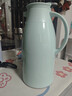JEKO&JEKO保温壶家用热水瓶暖水壶宿舍大容量开水瓶玻璃内胆 1.6L淡蓝色 实拍图