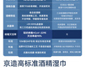 京东京造 75%酒精湿巾80片*3包 杀菌率99.9% 湿纸巾 卫生消毒湿巾纸 实拍图