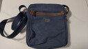 Troop单肩包男复古休闲简约实用竖版斜挎包包欧美潮包单肩斜跨包随身包 深牛仔蓝TRP0218 实拍图