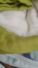 棉加加（Cotton++）纱布浴巾6层婴儿纯棉宝宝全棉100%新生儿童3-6-12岁洗澡包被裹巾 绿油果【a类6层一体超柔110*110 cm拉伸尺寸 实拍图