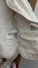 优衣库童装男童女童PUFFTECH空气棉服便携式外套可机洗478125 01 乳白色 110 实拍图