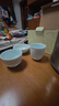 苏氏陶瓷（SUSHI CERAMICS）影青浮雕功夫茶杯三件套芭蕉杯牡丹杯菊瓣杯泡茶陶瓷主人杯J0977 实拍图