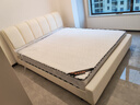 巴邦克床皮艺轻奢双人床1.8米2米现代简约婚床软包1.5米奶油风主卧大床 【奶油白床】+22CM乳胶弹簧床垫 1800mm*2000mm 实拍图