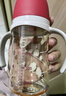贝亲（Pigeon）PPSU双把手防胀气奶瓶240ml 猫头鹰 L号奶嘴 6月+ AA221 实拍图