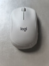 罗技（Logitech）M221 轻音鼠标 无线鼠标 办公鼠标 对称鼠标 带无线微型接收器 米白色 实拍图