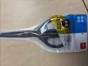 得力(deli)210mm黑刃防锈剪刀  办公家用生活手工剪纸刀 办公用品 蓝色6010-S 实拍图