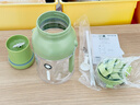 九阳（Joyoung）榨汁机 网红榨汁桶 便携式运动榨汁杯 无线充电果汁杯随行杯 小胖吨 L8-LJ590绿 实拍图
