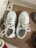 回力（Warrior）官方小白鞋女鞋冬季板鞋女士低帮饼干鞋皮面休闲鞋子女 白色 38 实拍图