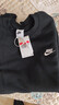耐克（NIKE）官方男卫衣男装衣服 秋季新款运动服舒适圆领套头衫棉质长袖上衣 010/刺绣logo L 175/建议体重140斤左右 实拍图