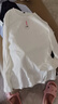 名创优品（MINISO）打底衫男冬季高级感内衬磨毛质感半高领加绒长袖t恤 白 M  实拍图