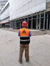领导款反光背心摩托车骑行安全服施工地马甲反光衣外套骑行交通 橘色 实拍图