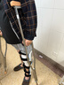 鱼跃（Yuwell）双拐老人拐杖腋下骨折医用病人手杖助行器铝合金伸缩棍 实拍图