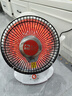 骆驼（CAMEL） 小太阳取暖器家用烤火炉办公室桌面暖脚神器台式暖风机母婴浴室小型烤火电暖器电热扇 两米线+植绒中号600W碳纤发热（延保5年） 实拍图