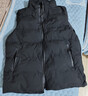 【清仓捡漏】马甲男士休闲百搭加厚秋冬防寒保暖坎肩加棉背心 黑色 4XL 建议165-180斤 实拍图