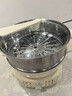 九阳（Joyoung）电火锅U底秒涮电煮锅分体可拆洗家用多功能锅上蒸下煮5.5L大容量火锅锅不粘锅G558S【0氟有钛 】 实拍图