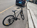 沃雷顿红日500山地自行车油压碟刹24速铝合金车架骑行运动男女成人单车 灰黑色26*17寸（建议身高165-180cm) 实拍图