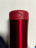 膳魔师（THERMOS）保冷保温杯400ML高真空不锈钢商务办公保温杯JCG-400C SBK 实拍图