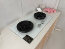帅康（Sacon）【炊烟灶Pro】白色 燃气灶煤气灶双灶天然气 嵌入式5.6kW烟灶联动定时灶免改孔 国补 JZT-3B816W 实拍图