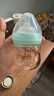 欧贝妮 新生儿奶瓶 婴儿奶瓶 玻璃奶瓶 初生儿宝宝奶瓶0-3-6个月120ML 实拍图