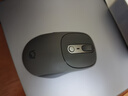 联想（Lenovo）小新无线蓝牙充电鼠标Plus暮霭灰 人体工学设计商务办公轻音便携 笔记本平板通用 M3单蓝牙 实拍图