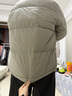 网易严选25新品90鸭绒超蓬羽绒服休闲面包服石墨烯保暖轻量抗菌防泼水 25秋冬立领-筠雾绿 S 实拍图